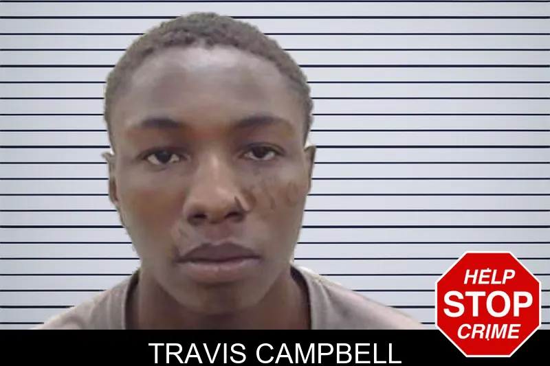 Travis Campbell mugshot