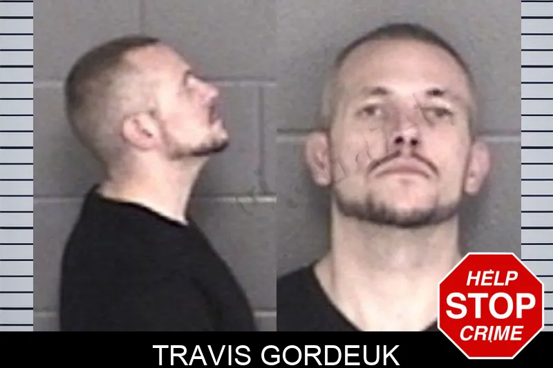 Travis Gordeuk mugshot