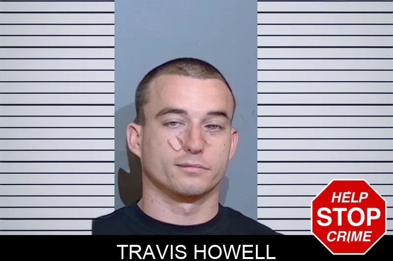 Travis Howell mugshot