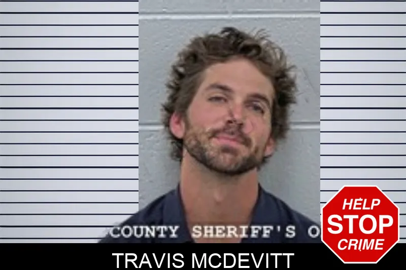 Travis McDevitt mugshot