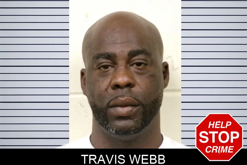 Travis Webb mugshot