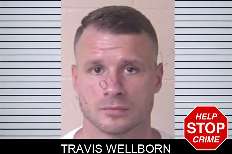 Travis Wellborn mugshot