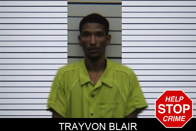 Trayvon Blair mugshot