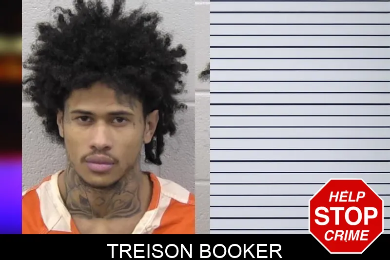 Treison Booker mugshot