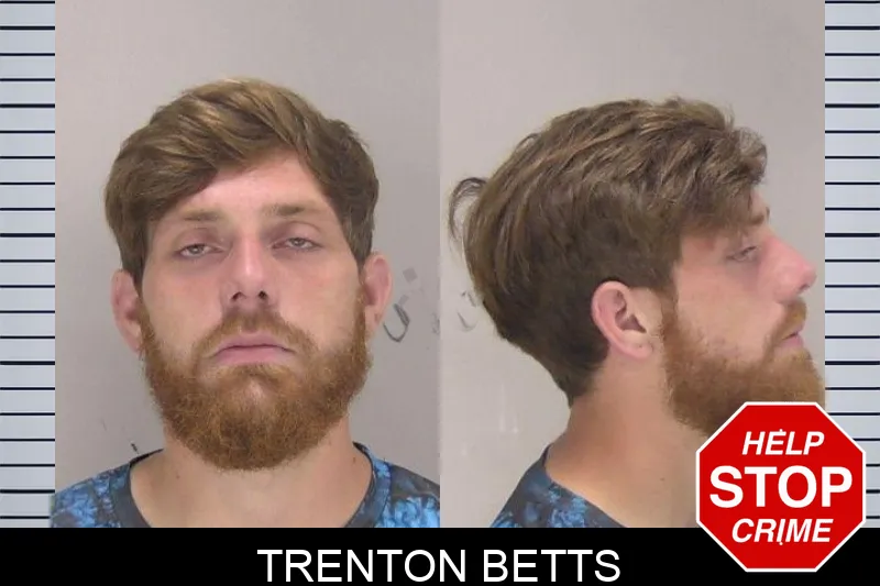 Trenton Betts mugshot