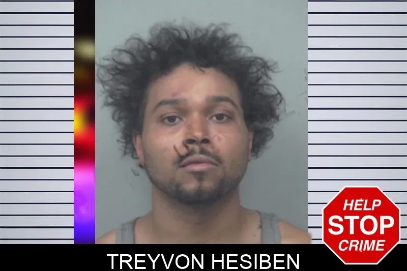 Treyvon Hesiben mugshot