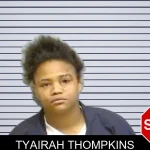 Tyairah Thompkins mugshot
