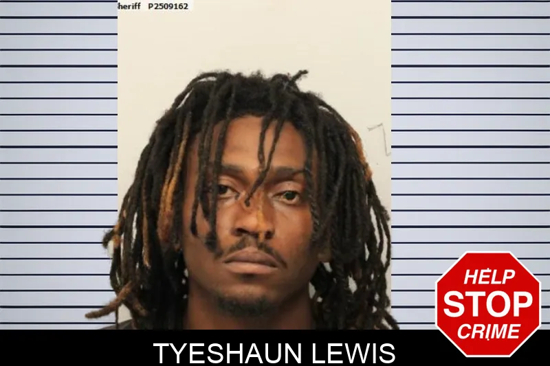Tyeshaun Lewis mugshot