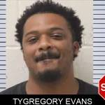 Tygregory Evans mugshot