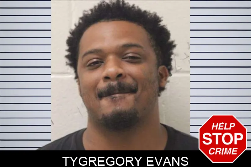 Tygregory Evans mugshot