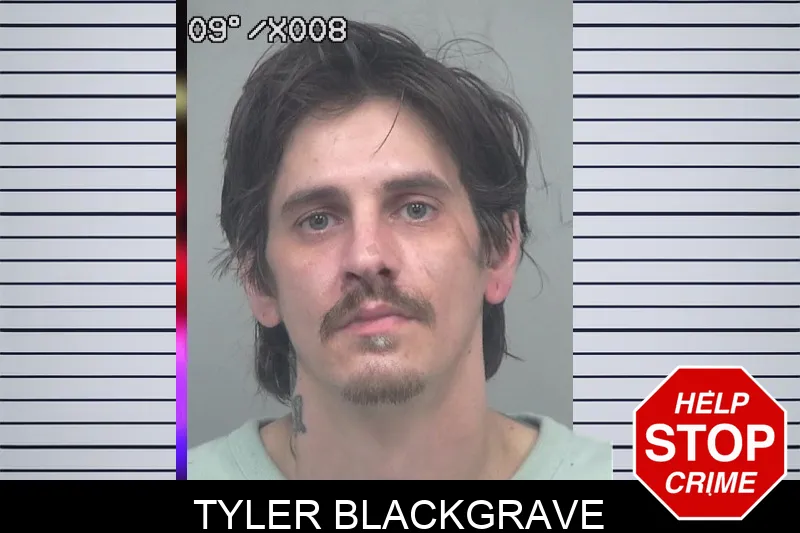 Tyler Blackgrave mugshot