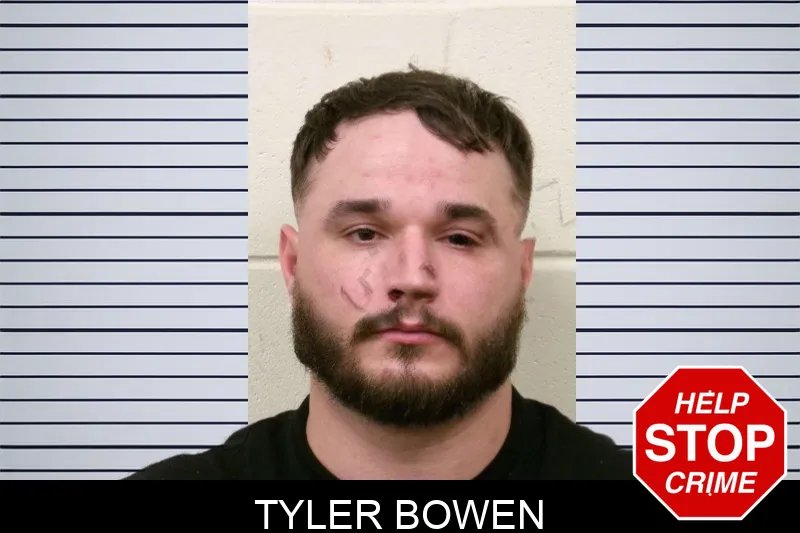 Tyler Bowen mugshot