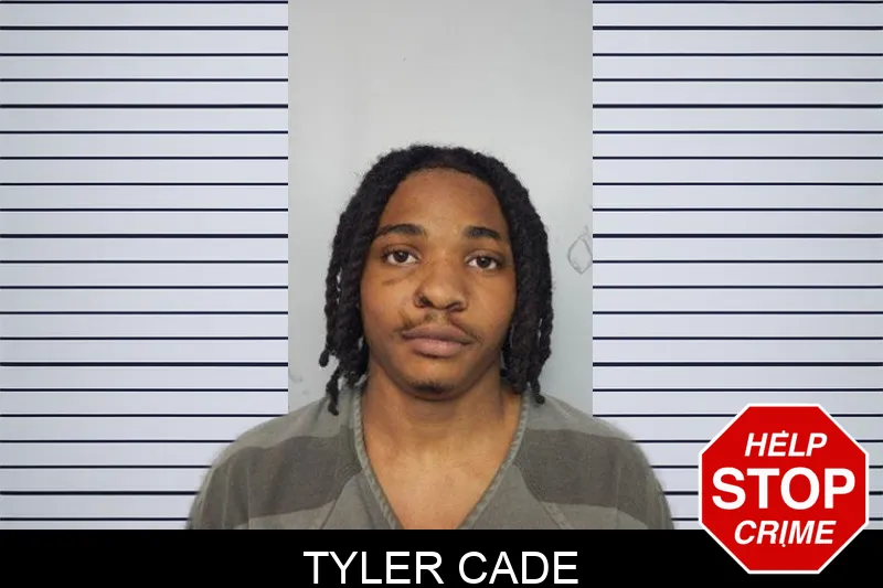 Tyler Cade mugshot