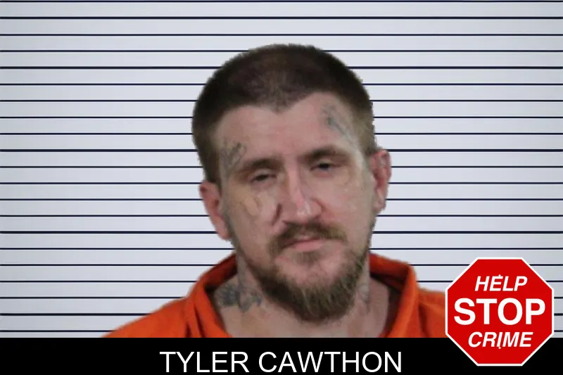 Tyler Cawthon mugshot