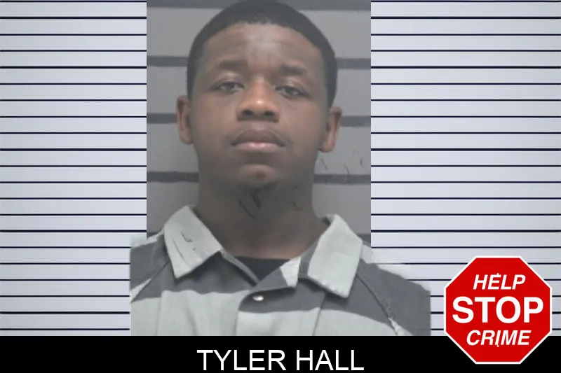 Tyler Hall mugshot