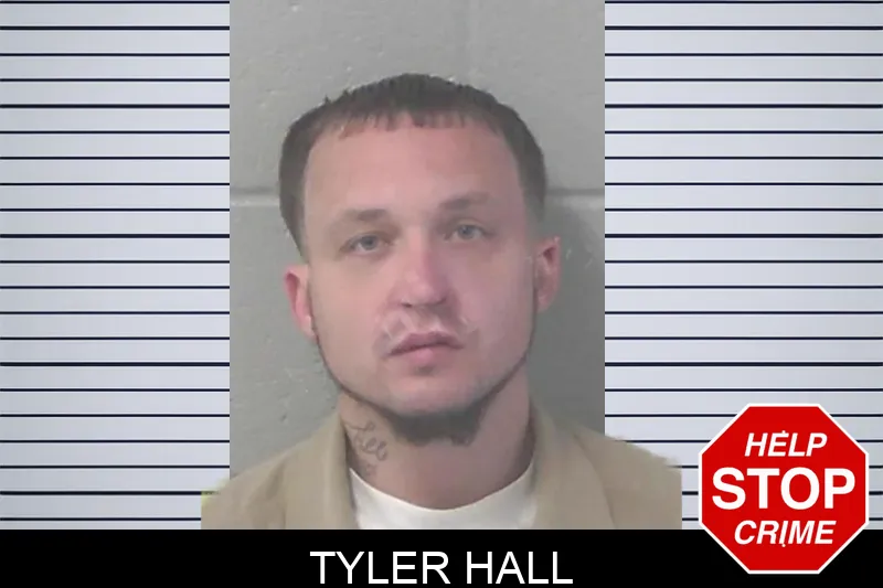 Tyler Hall mugshot