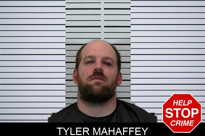 Tyler Mahaffey mugshot