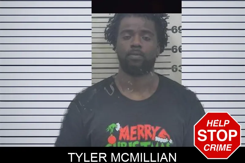 Tyler McMillian mugshot