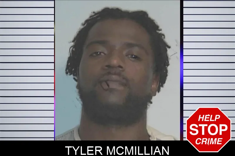 Tyler McMillian mugshot