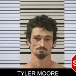 Tyler Moore mugshot