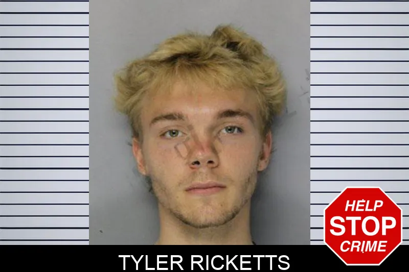 Tyler Ricketts mugshot
