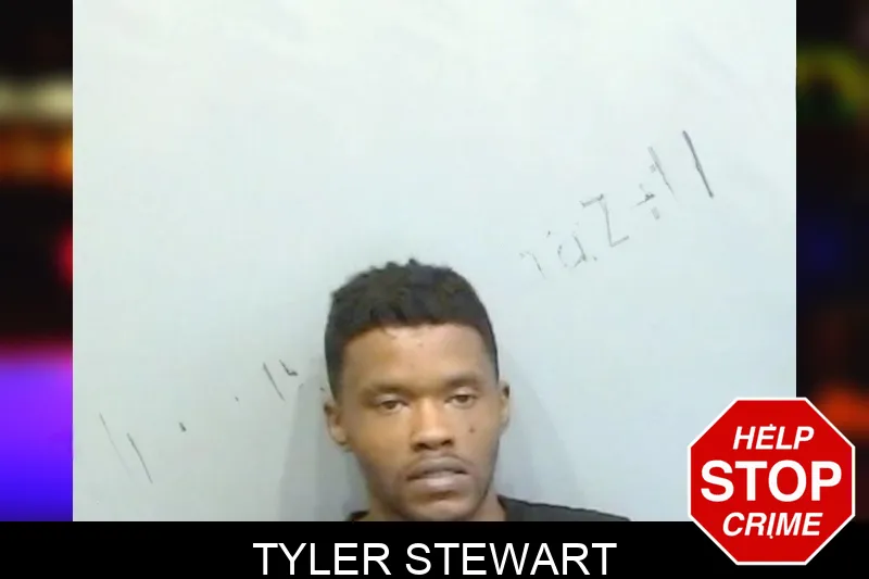 Tyler Stewart mugshot