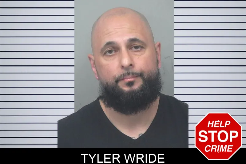 Tyler Wride mugshot