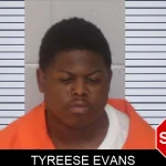 Tyreese Evans mugshot