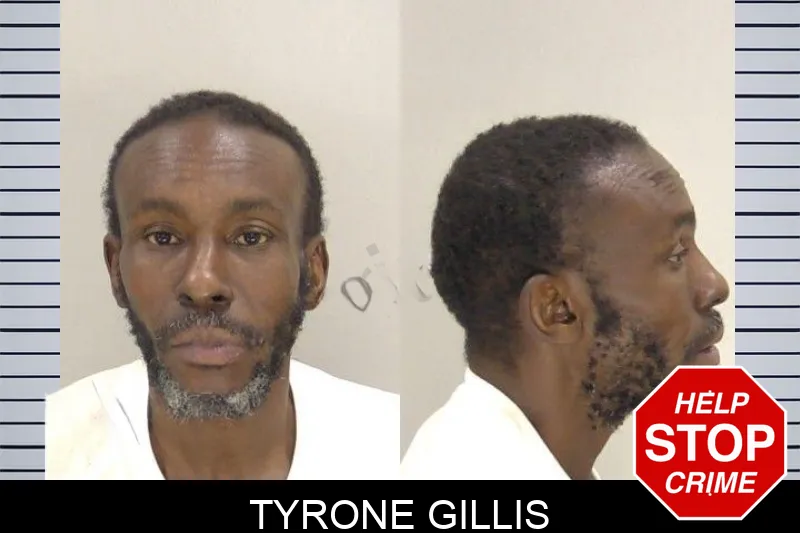 Tyrone Gillis mugshot