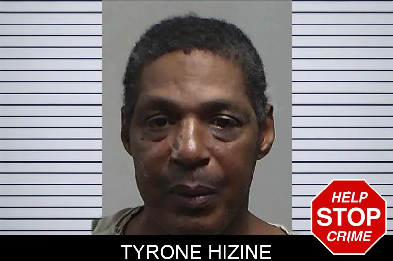Tyrone Hizine mugshot