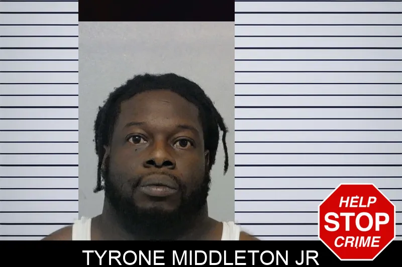 Tyrone Middleton Jr mugshot