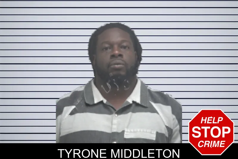 Tyrone Middleton mugshot