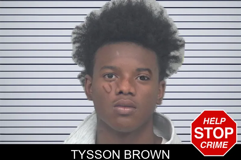 Tysson Brown mugshot