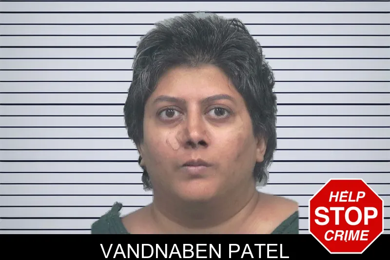 Vandnaben Patel mugshot – Gwinnett County , Georgia Vandnaben Patel mugshot