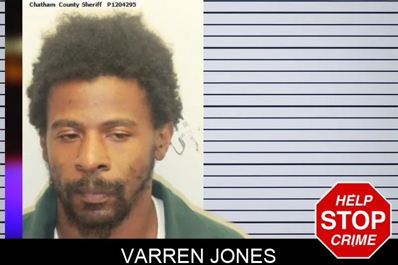 Varren Jones mugshot