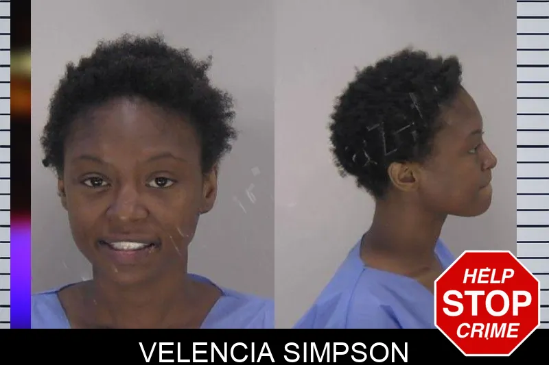 Velencia Simpson mugshot