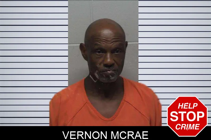 Vernon McRae mugshot