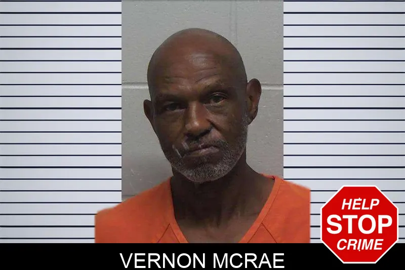 Vernon McRae mugshot