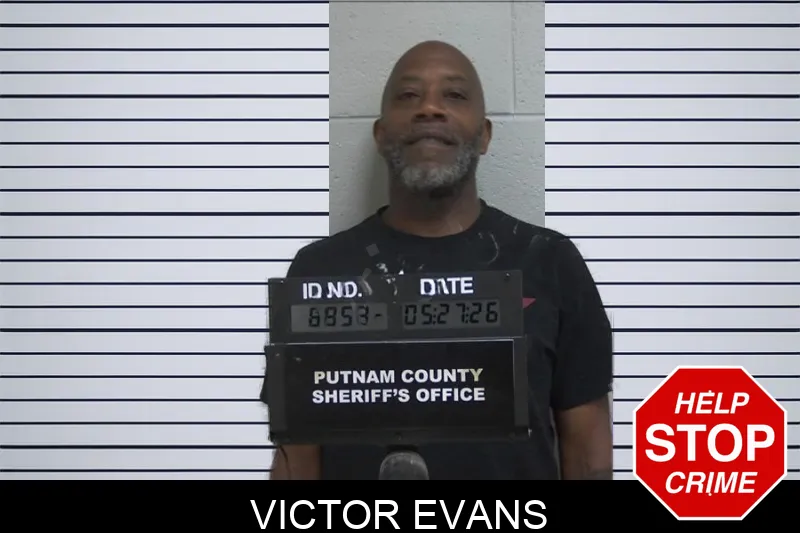 Victor Evans mugshot – Putnam County , Georgia Victor Evans mugshot