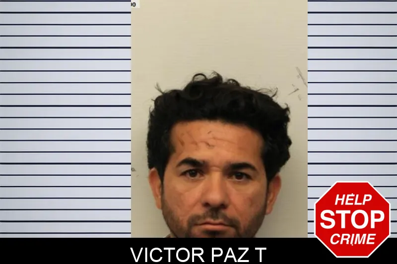 Victor Paz T mugshot