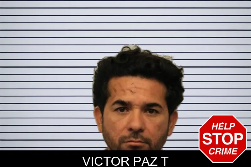 Victor Paz T mugshot