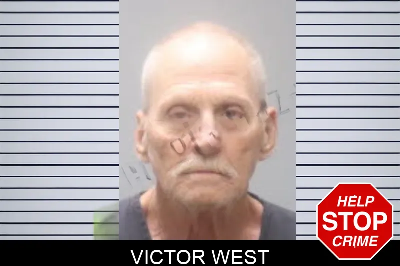 Victor West mugshot