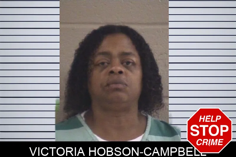Victoria Hobson-Campbell mugshot