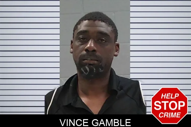 Vince Gamble mugshot – Baldwin County , Georgia Vince Gamble