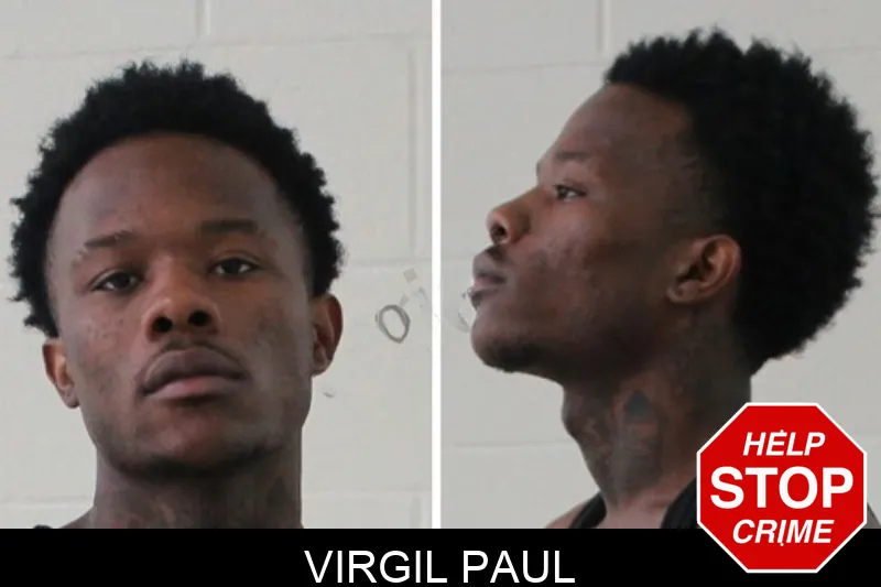 Virgil Paul mugshot