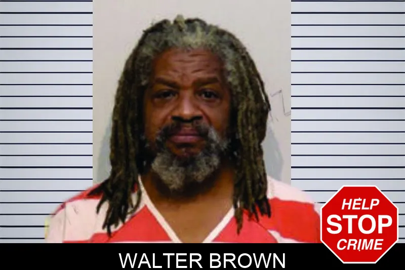 Walter Brown mugshot