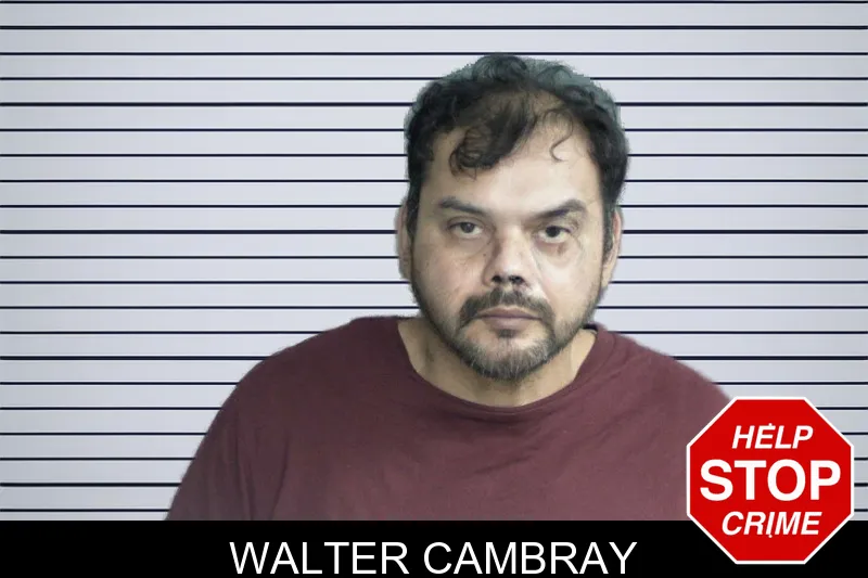 Walter Cambray mugshot