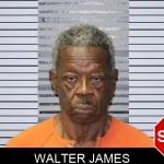 Walter James mugshot