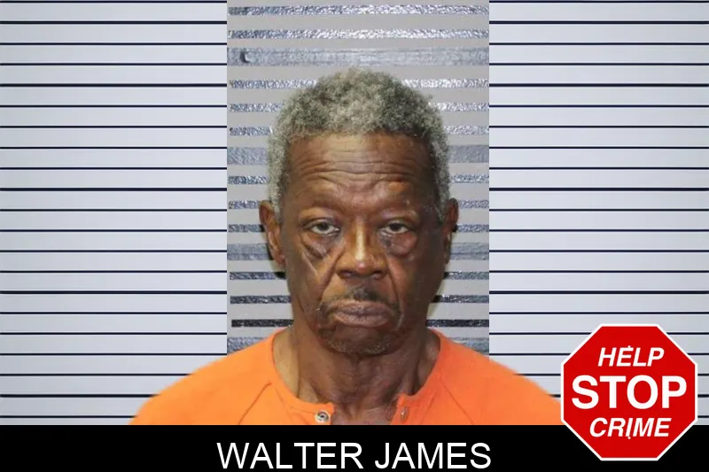 Walter James mugshot