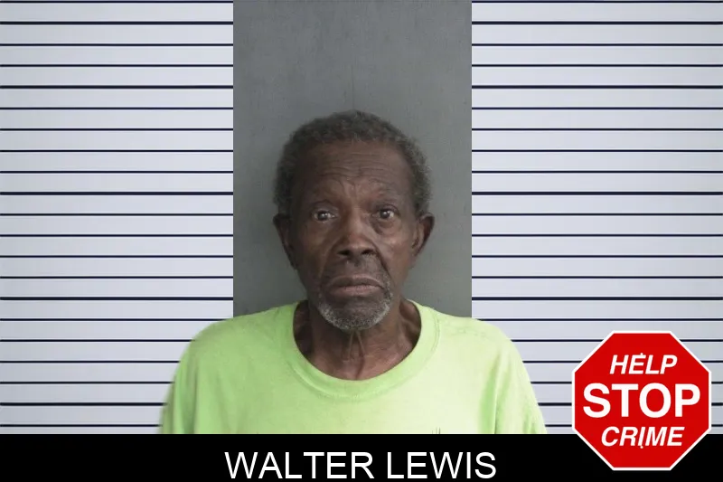 Walter Lewis mugshot